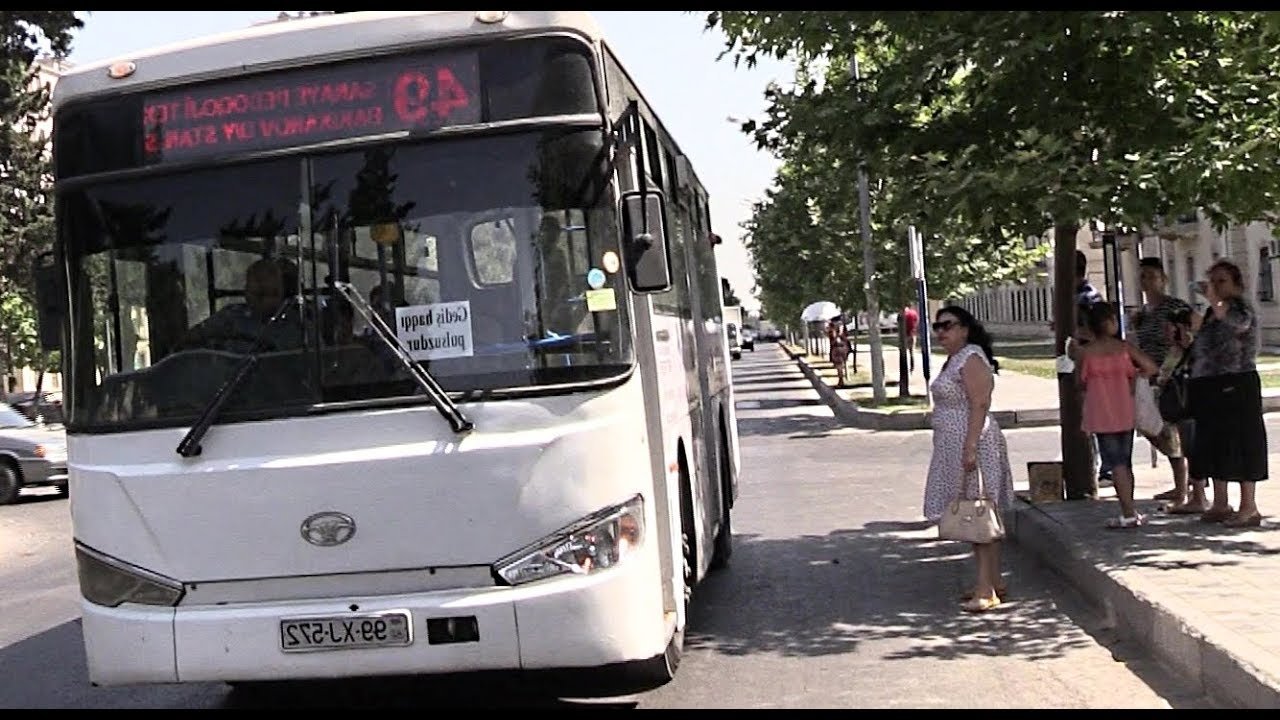 Bakıda avtobusda biabırçılıq - VİDEO