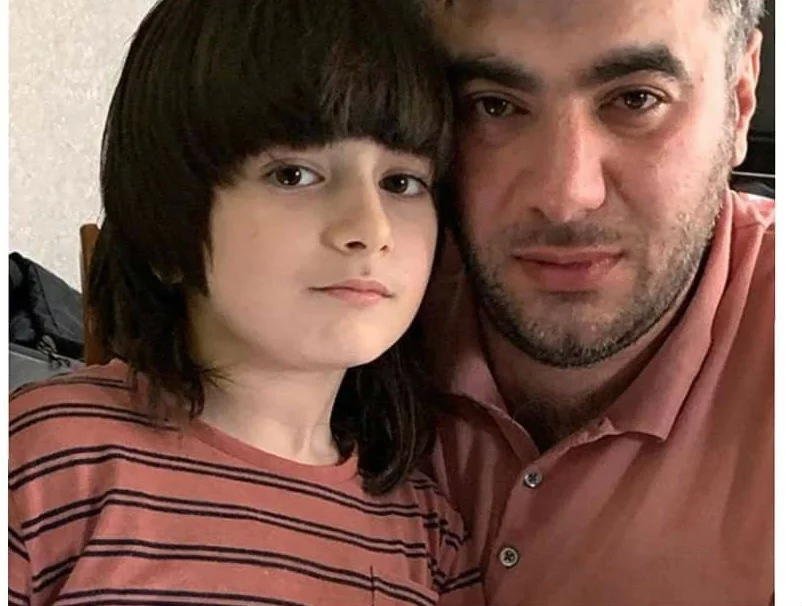 Rəşad Dağlı oğlu ilə - FOTO Rəşad Dağlı oğlu ilə - FOTO