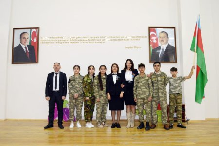 Qubadlı şəhər 4 saylı tam orta məktəbdə 8 noyabr-Zəfər günü münasibəti ilə tədbir keçirilmişdir
