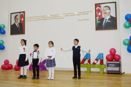 Qubadlı şəhər 4 saylı tam orta məktəbdə 8 noyabr-Zəfər günü münasibəti ilə tədbir keçirilmişdir