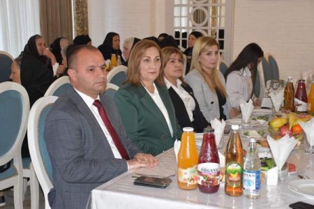 QHT rəhbəri Yasəmən Qəyyumlu İmişlidə şəhid ailələri üçün iftar süfrəsi təşkil edib