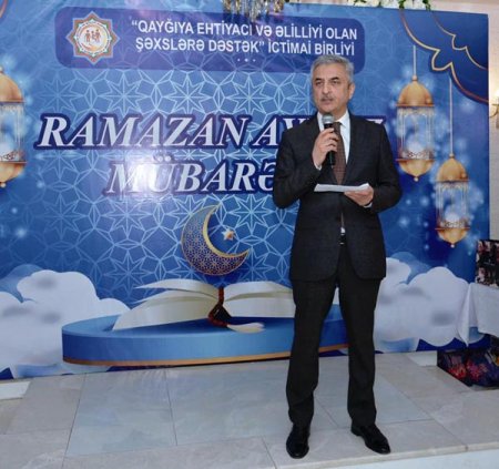 QHT rəhbəri Yasəmən Qəyyumlu İmişlidə şəhid ailələri üçün iftar süfrəsi təşkil edib