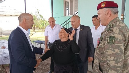 AVMVİB nümayəndələri Şəhid ailələrinı ziyarət etdilər.