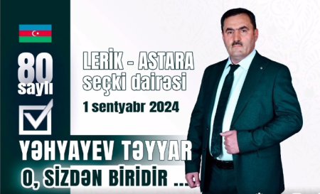 Bu gün 80 saylı Lerik-Astara seçki dairəsindən deputatlığa namizəd Təyyar Yəhyayev seçicilərlə görüşlərinə start verib.