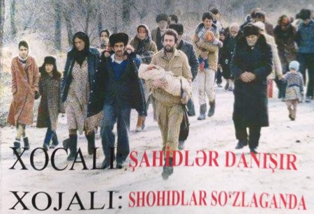 “Xocalı: Şahidlər danışır” kitabı özbək dilində nəşr edilib