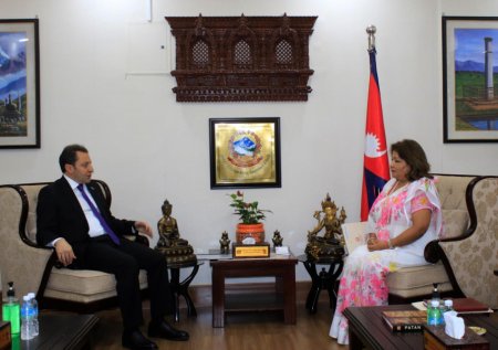 Azərbaycanın hökumət missiyası Nepalda səfərdə olub