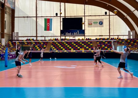 Kişi voleybolçulardan ibarət Azərbaycan millisi Avropa Gümüş Liqasının hazırlıqlarına start verib