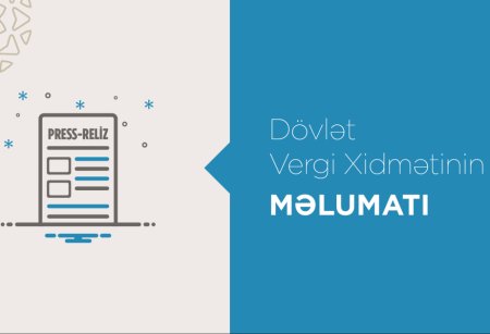 Vergi orqanlarına daxil olmuş müraciətlərin sayı açıqlanıb