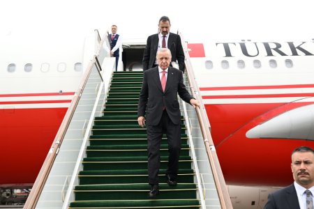 Türkiyə Prezidenti Rəcəb Tayyib Ərdoğan Azərbaycana səfərə gəlib