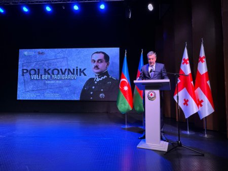 Gürcüstanda azərbaycanlı hərbçinin həyatından bəhs edən film nümayiş etdirilib Gürcüstanda azərbaycanlı hərbçinin həyatından bəhs edən film nümayiş etdirilib